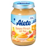 Alete Bio Banane-Pfirsich mit Reis 190g
