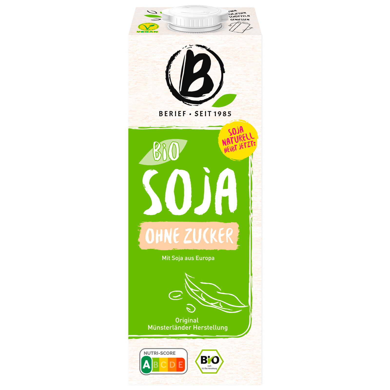 Bio Soja Drink Naturell ohne Zucker bei REWE online bestellen!