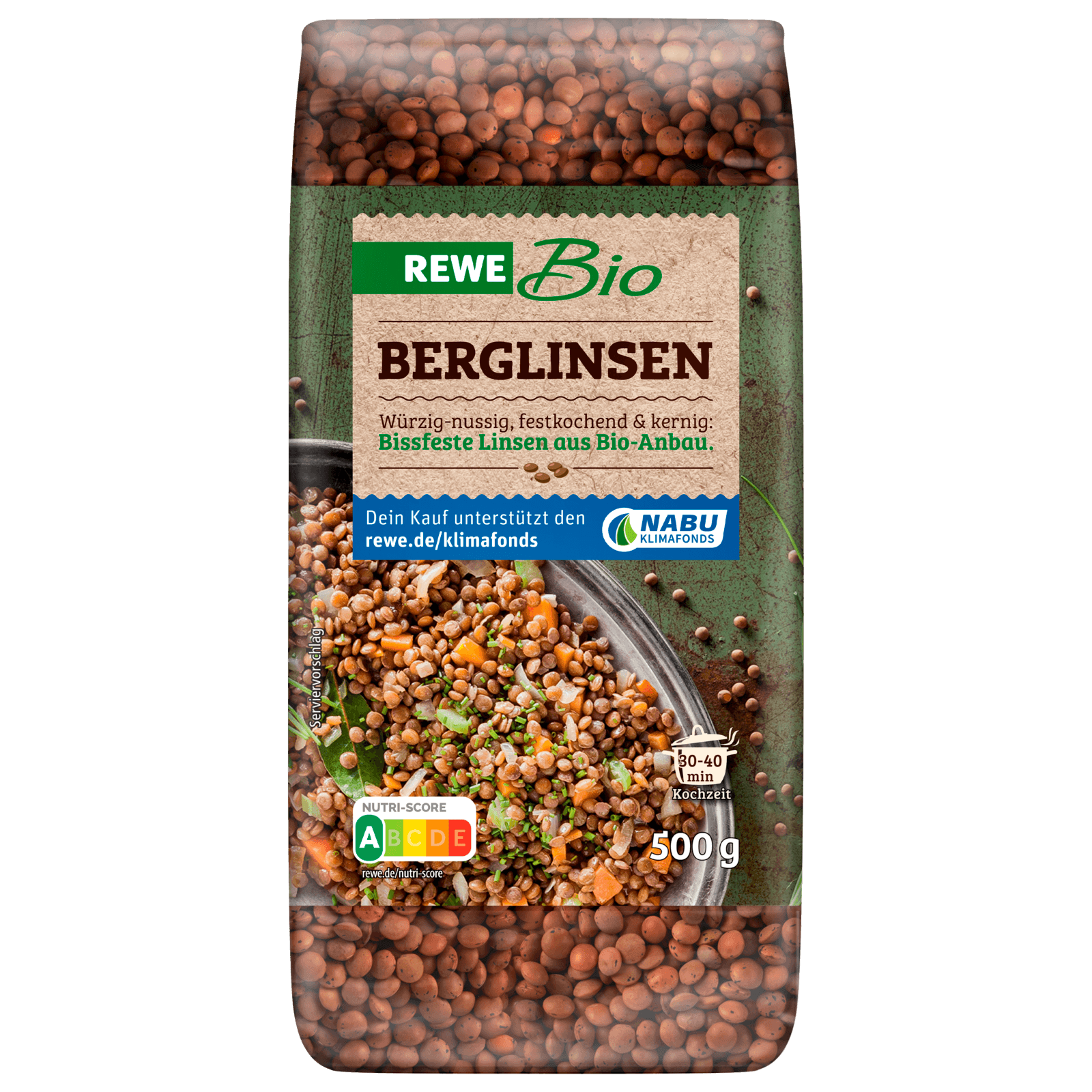 REWE Bio Berglinsen 500g