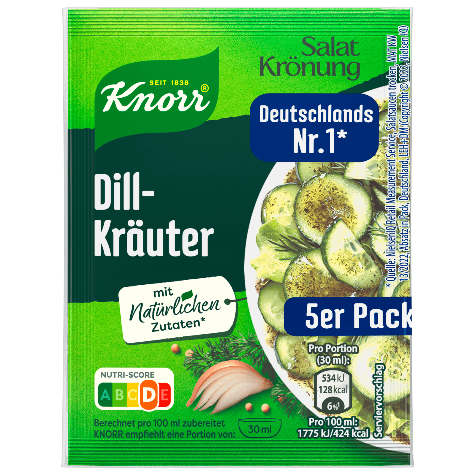 Knorr Salatkrönung Dill Kräuter Dressing 45g