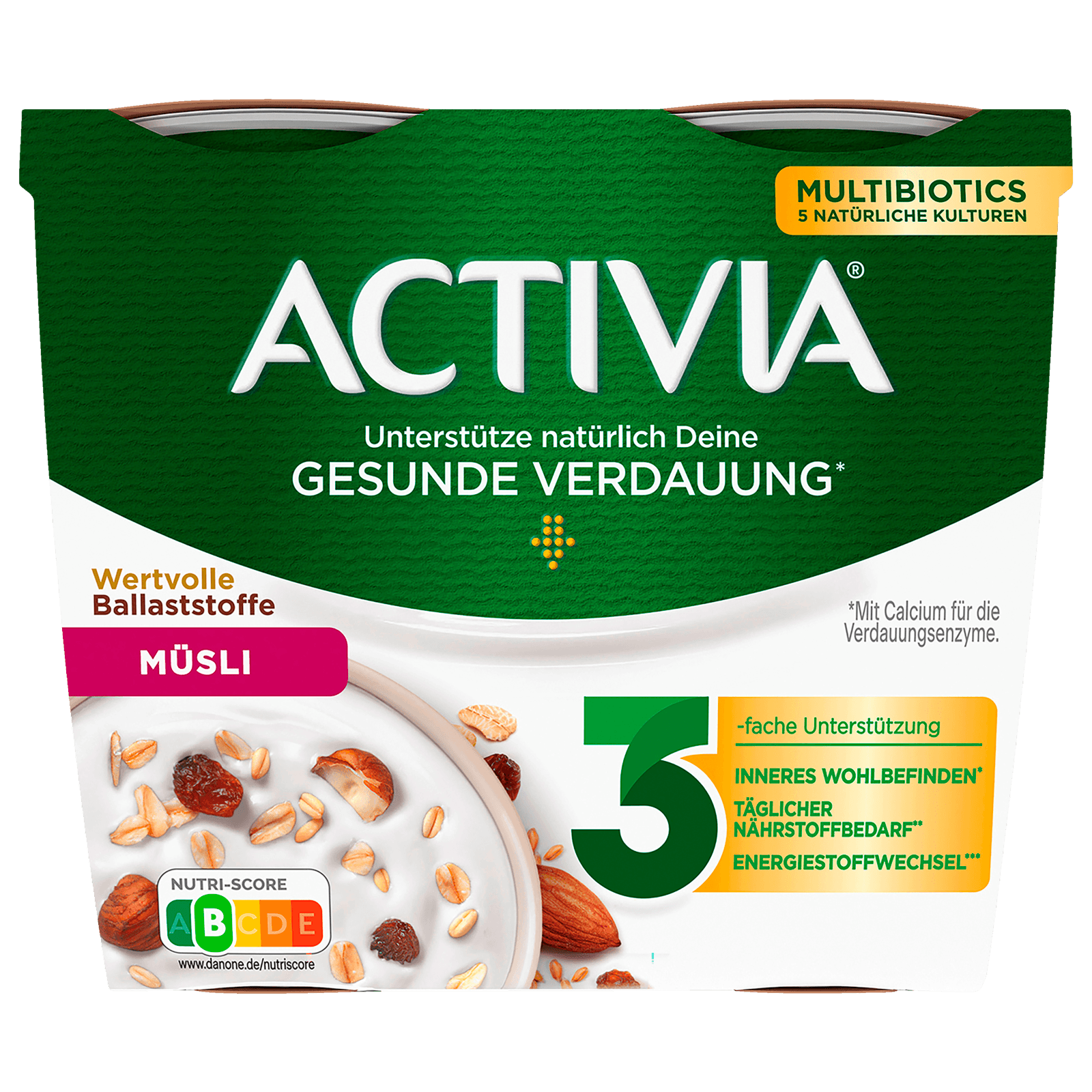 Danone Activia Müsli 4x115g