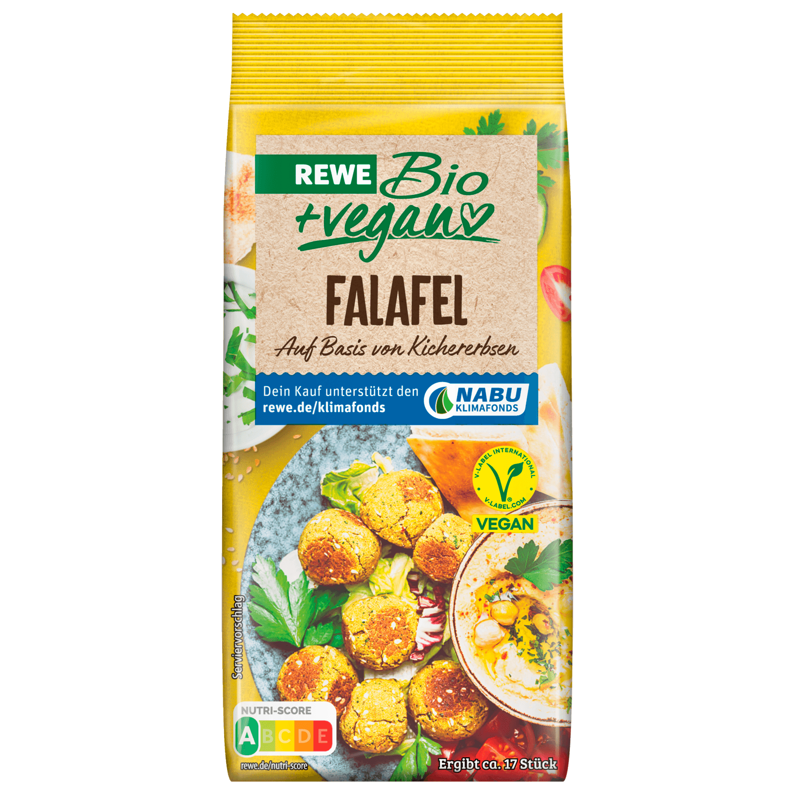 REWE Bio + vegan Falafel Trockenmischung 175g