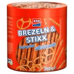 Xox Snacks Brezeln & Stixx mit Meersalz 300g