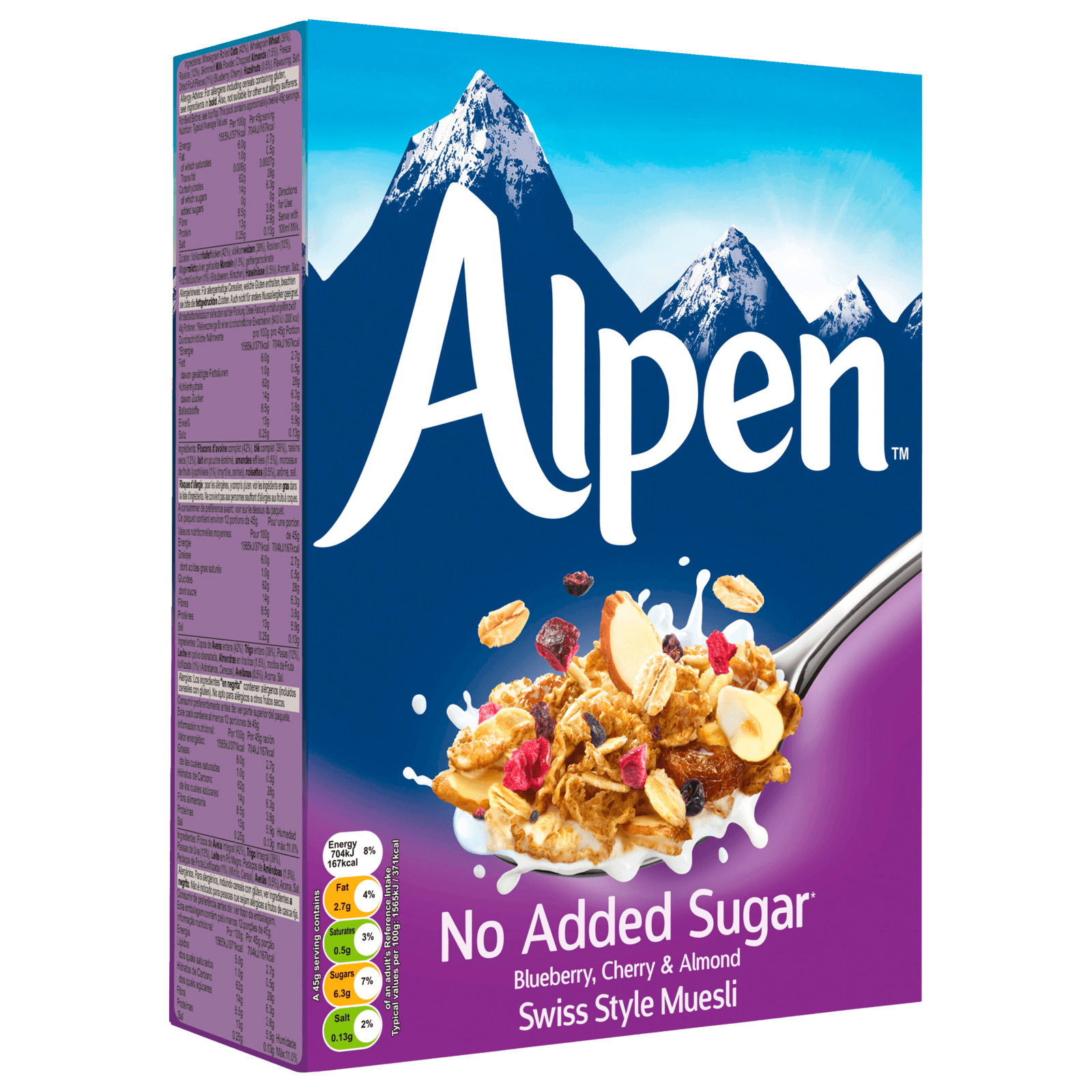 Weetabix Alpen Müsli Blueberry 560g bei REWE online bestellen!