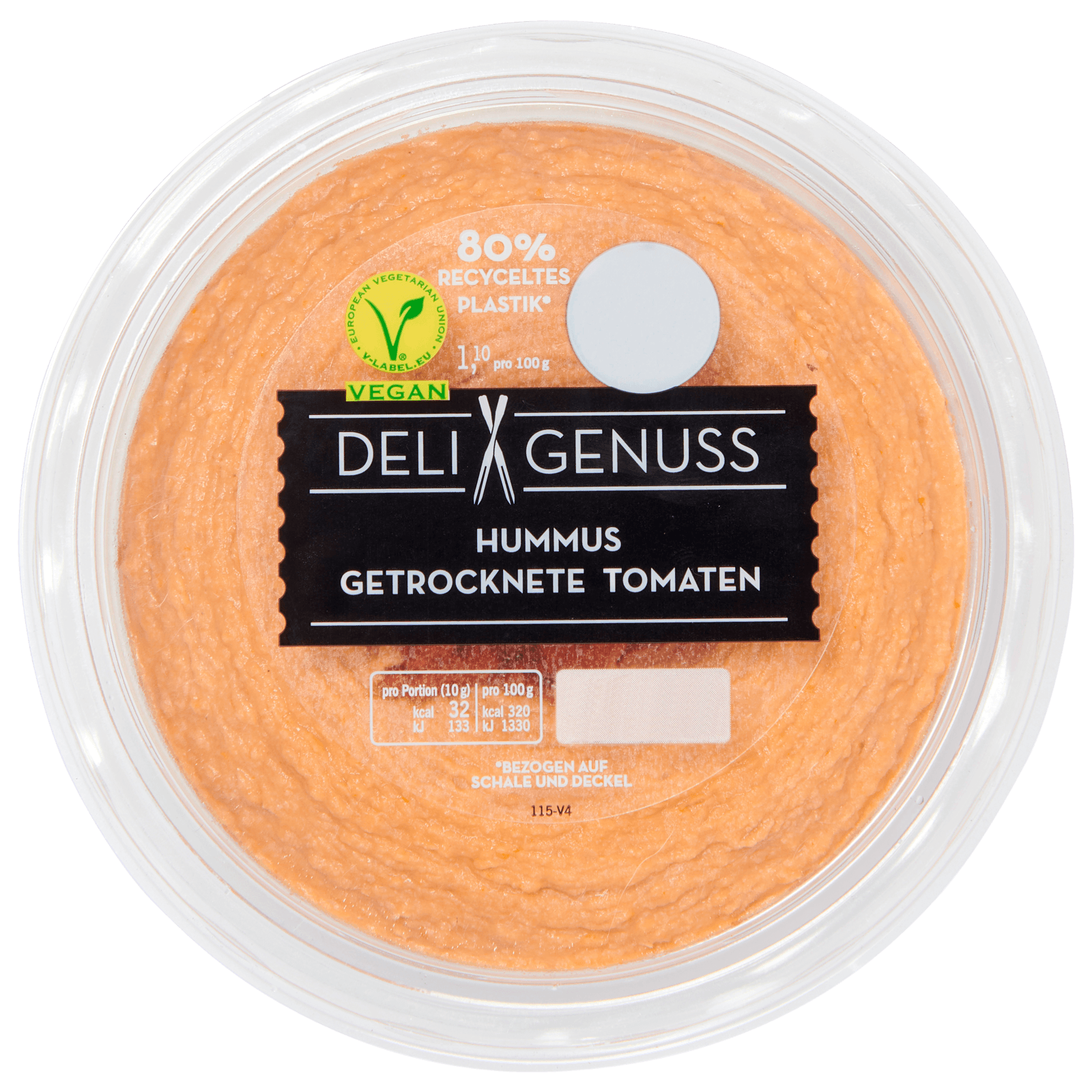 Deli Genuss Hummus Getrocknete Tomaten 200g bei REWE online bestellen!