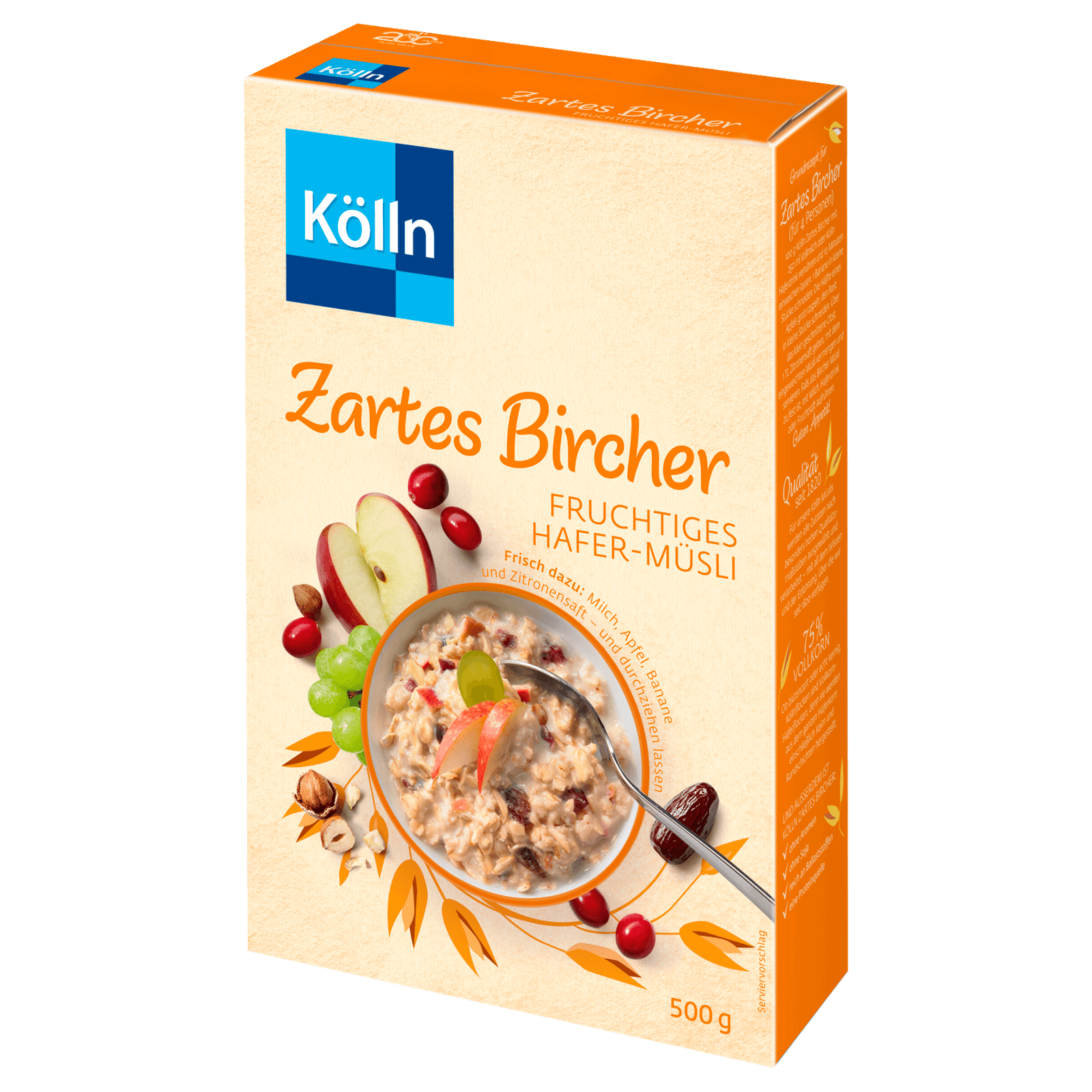 Kölln Müsli Bircher Frucht 500g