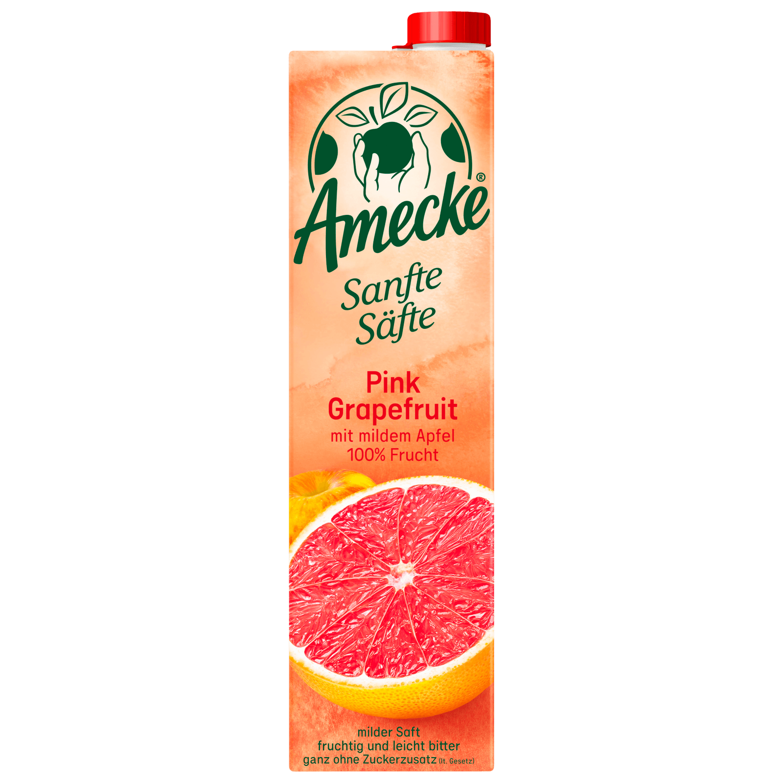 Amecke Sanfte Säfte Pink Grapefruit- Apfel-Sweetie 1l