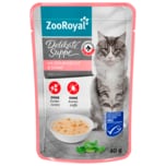 ZooRoyal Delikate Suppe Seelachsfilet & Spinat 40g