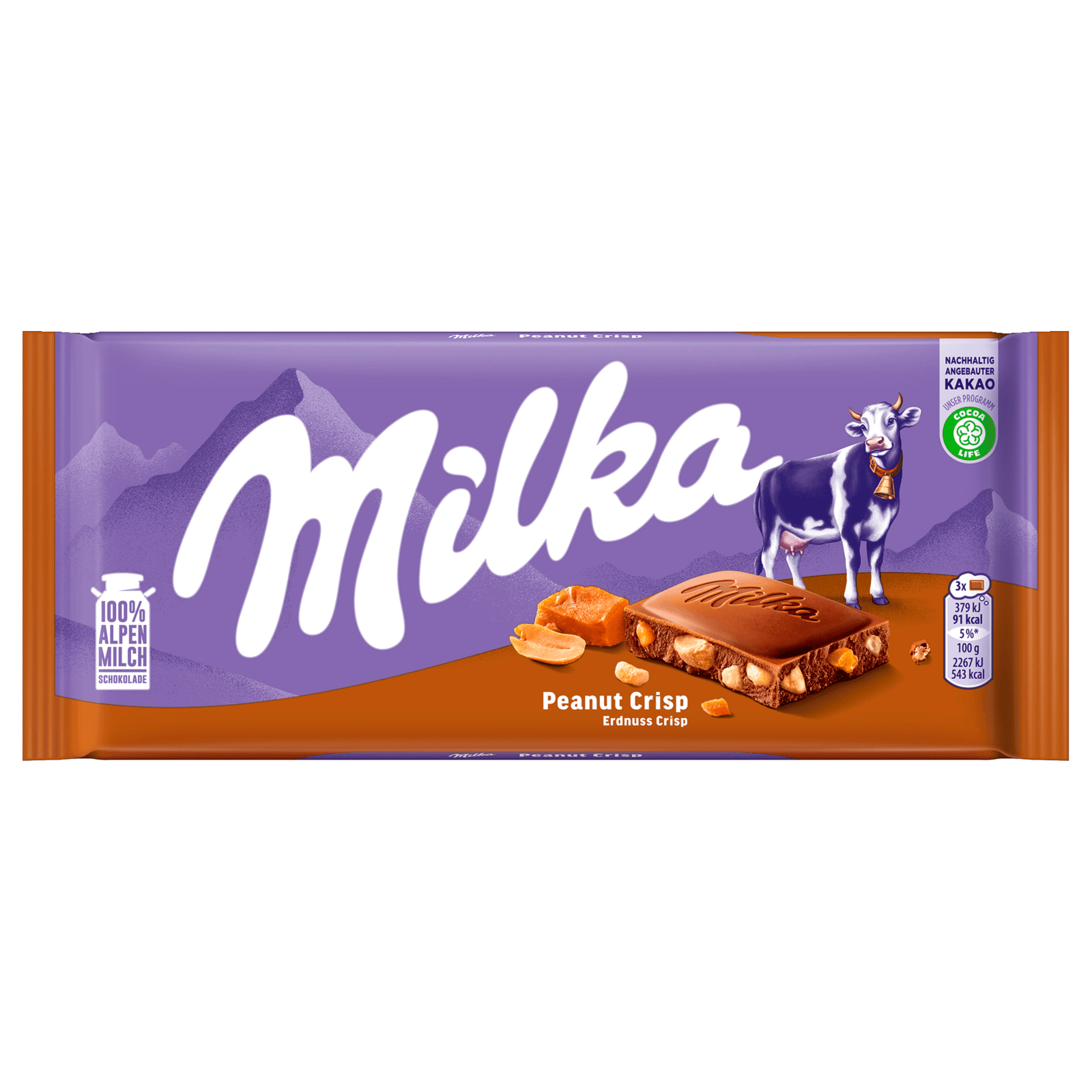 p_milka bestellen! Milka Crisp Erdnuss bei online 90g REWE Tafel