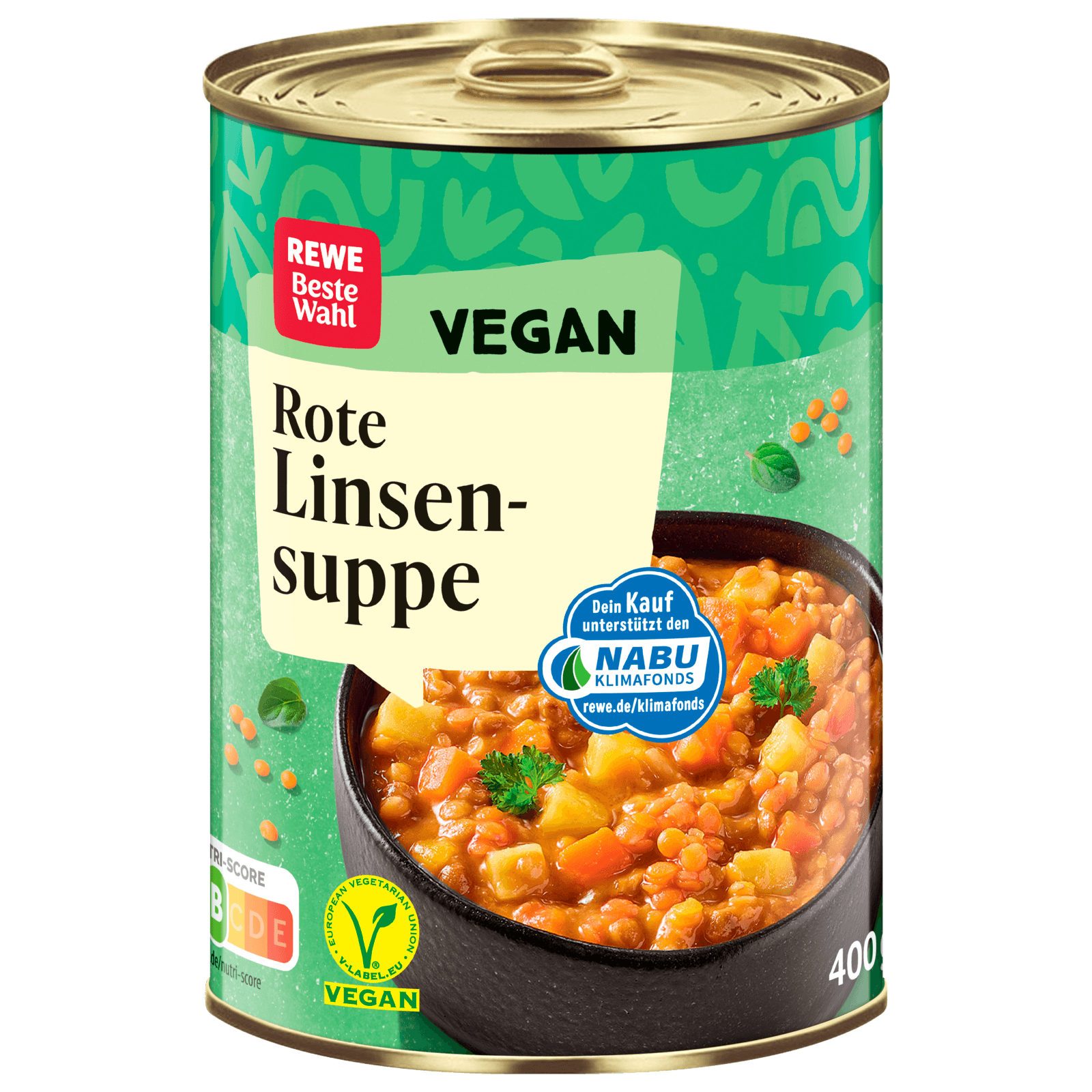 REWE Beste Wahl Vegetarische Linsensuppe 400ml bei REWE online bestellen!