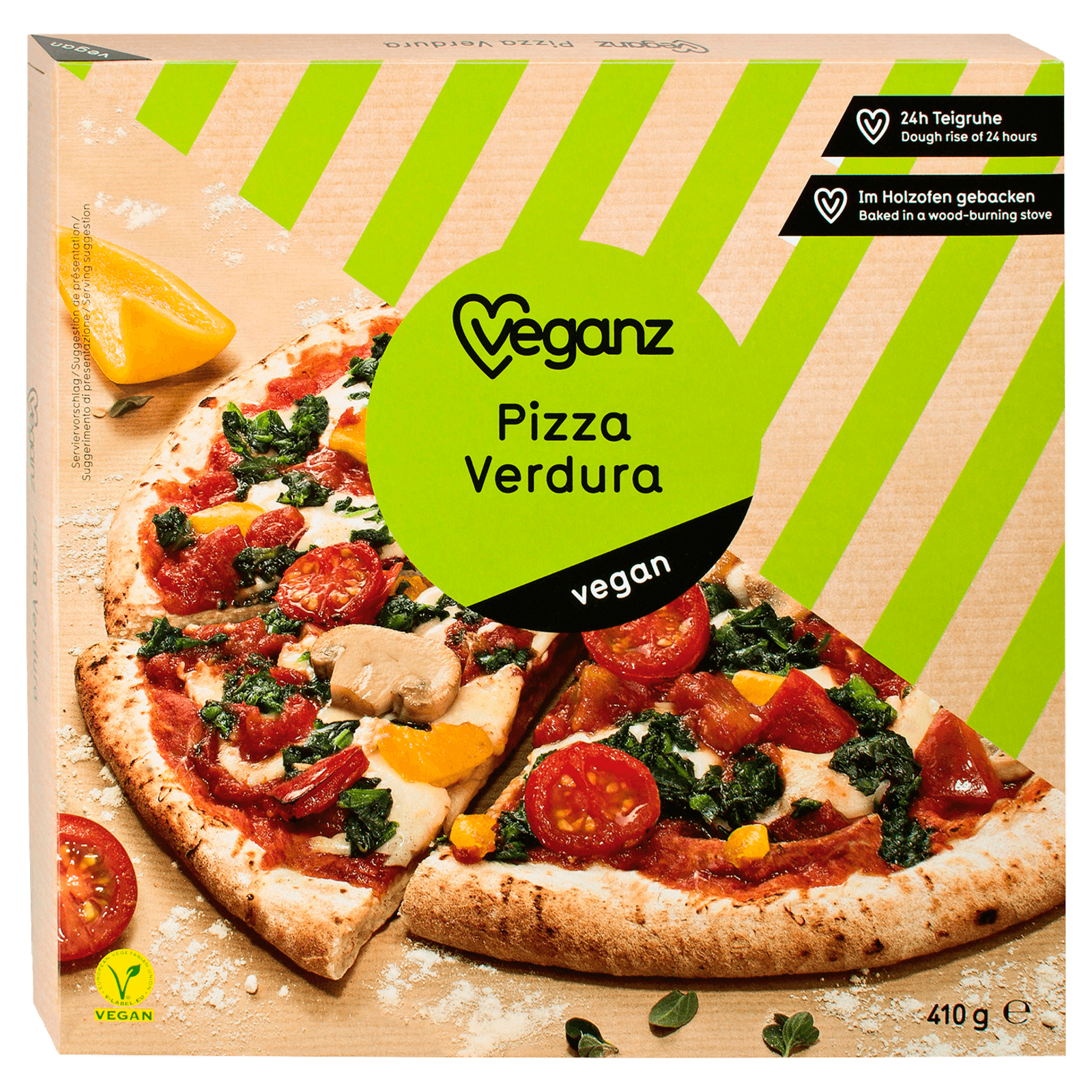 Veganz Pizza Verdura 410g Bei Rewe Online Bestellen