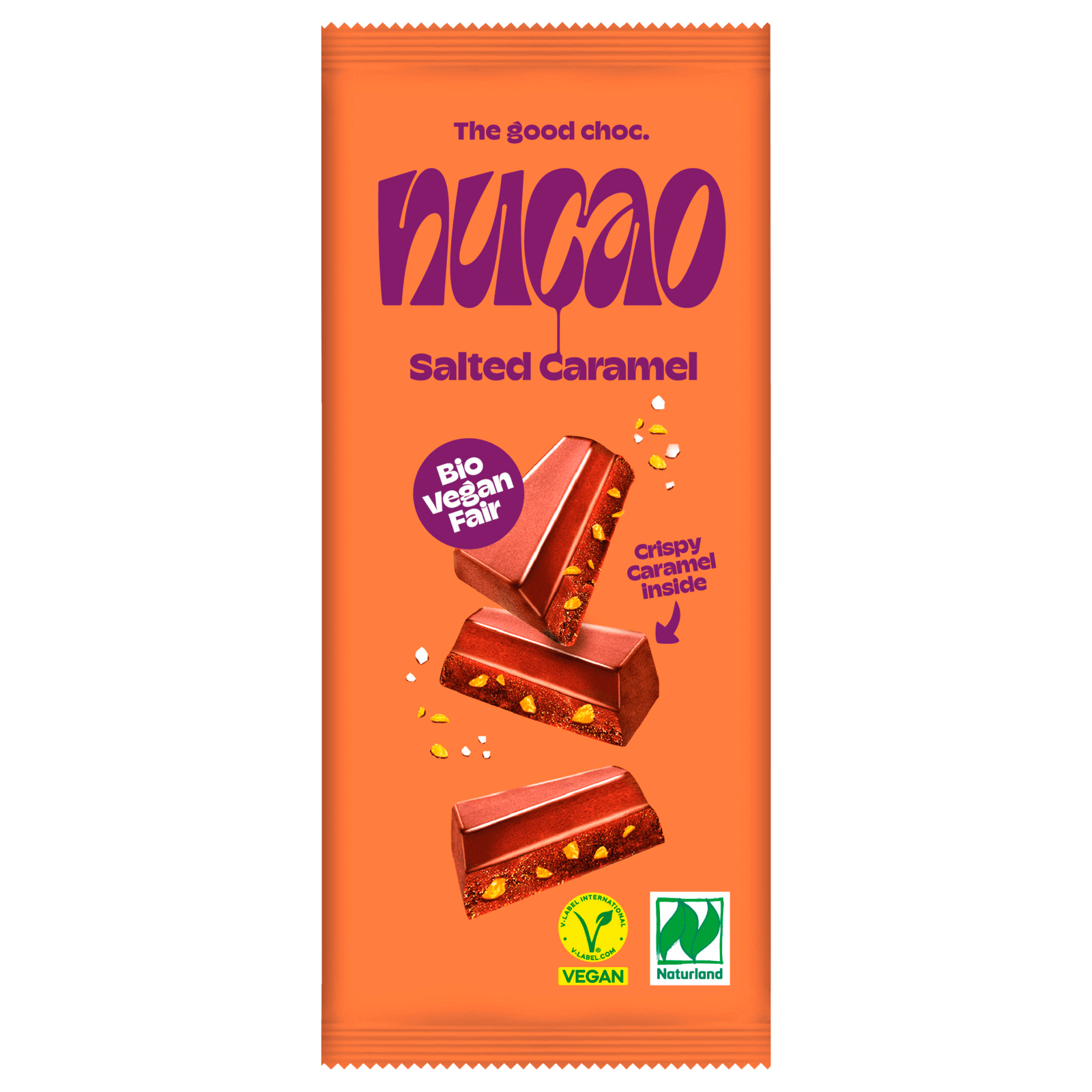 Nucao Bio Salted Caramel Schokolade vegan 125g