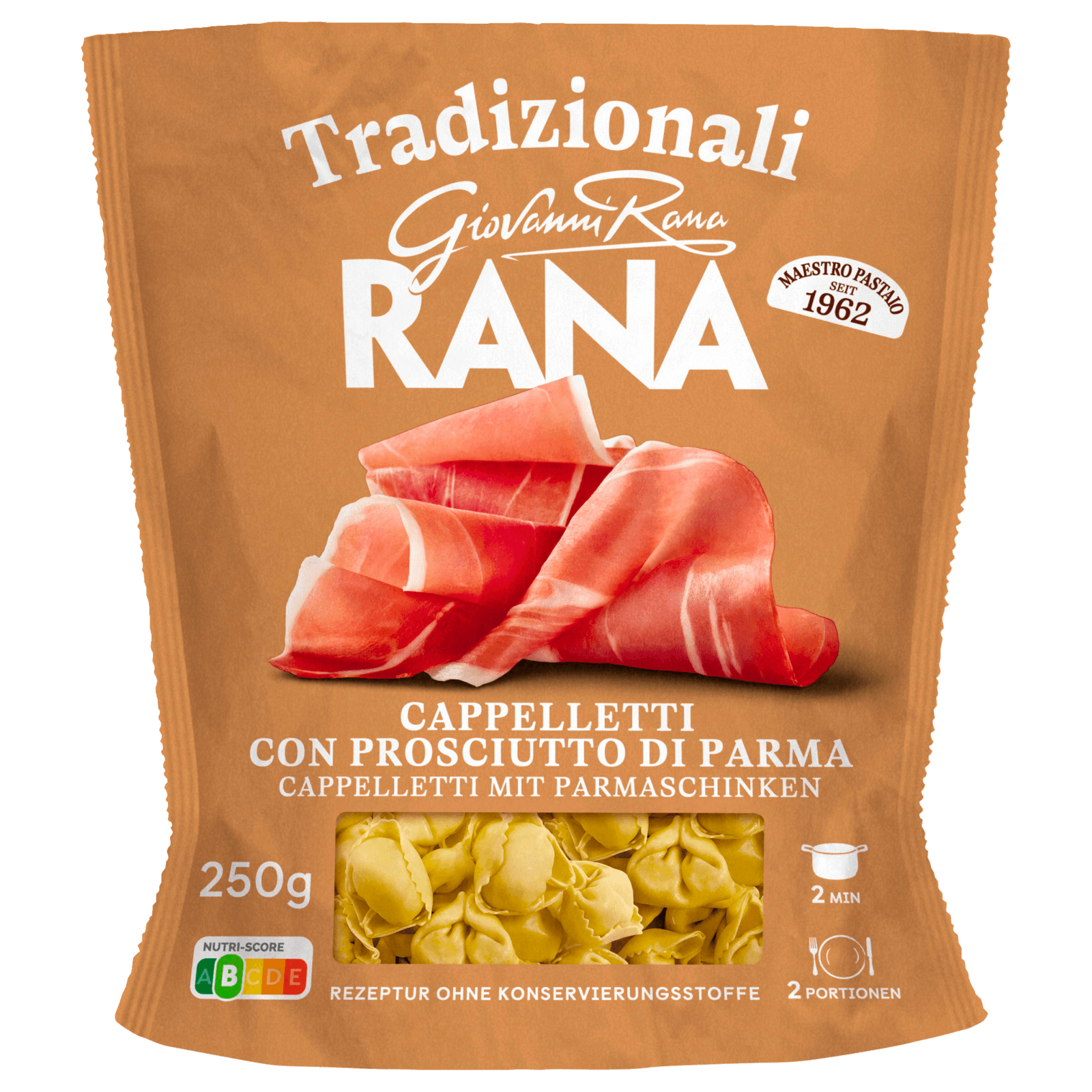 Giovanni Rana Cappelletti mit Parmaschinken 250g