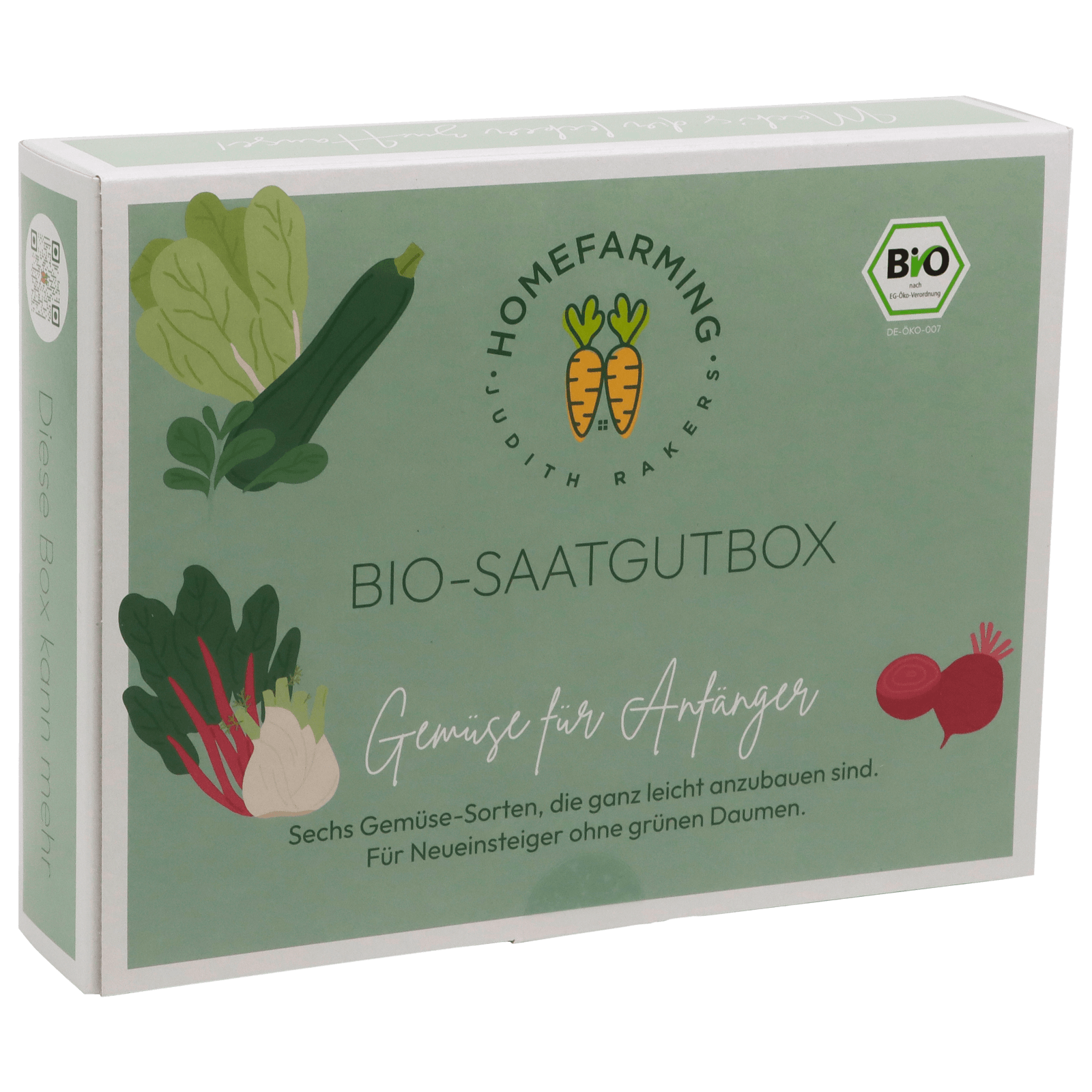 Homefarming Bio-Saatgutbox Gemüse für Anfänger