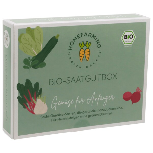 Homefarming Bio-Saatgutbox Gemüse fü...