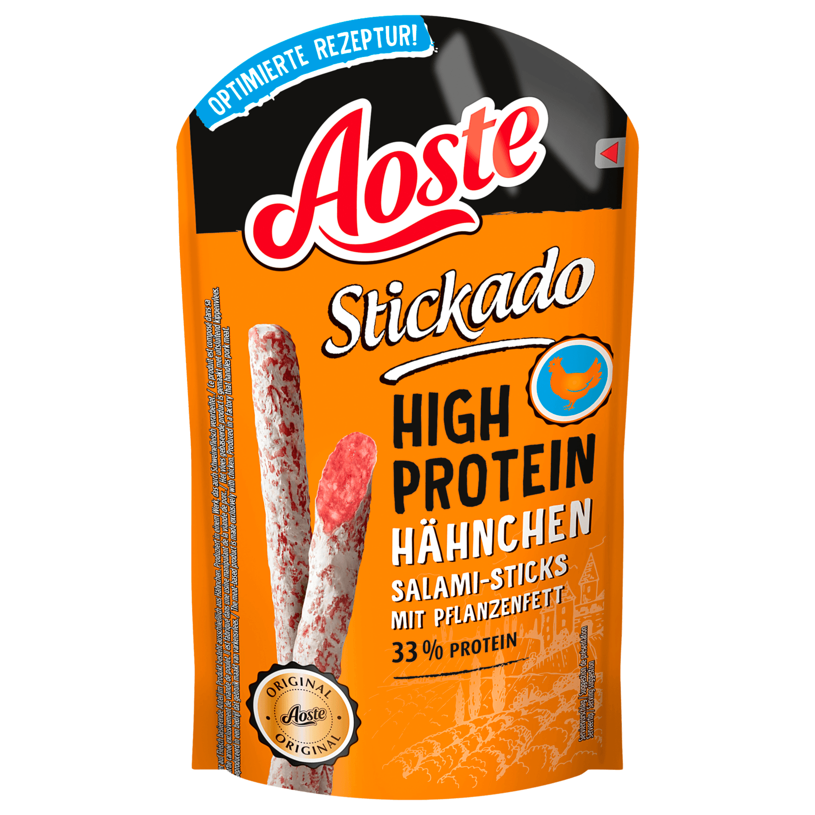 Aoste Stickado High Protein Hähnchen 60g