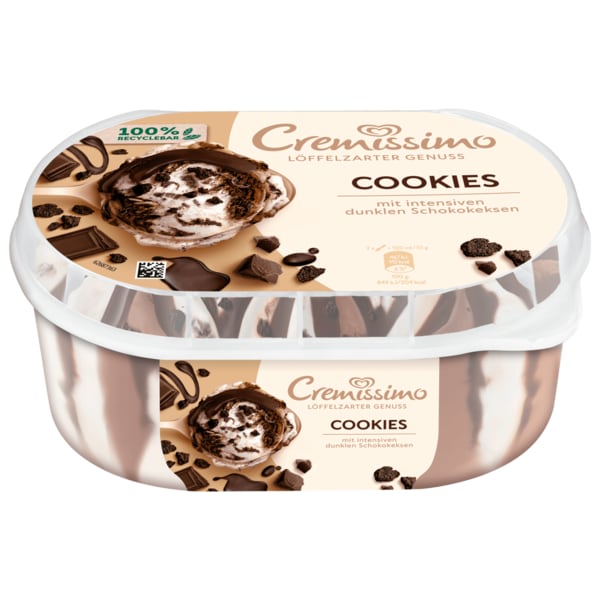 Cremissimo Eis Cookies 825ml