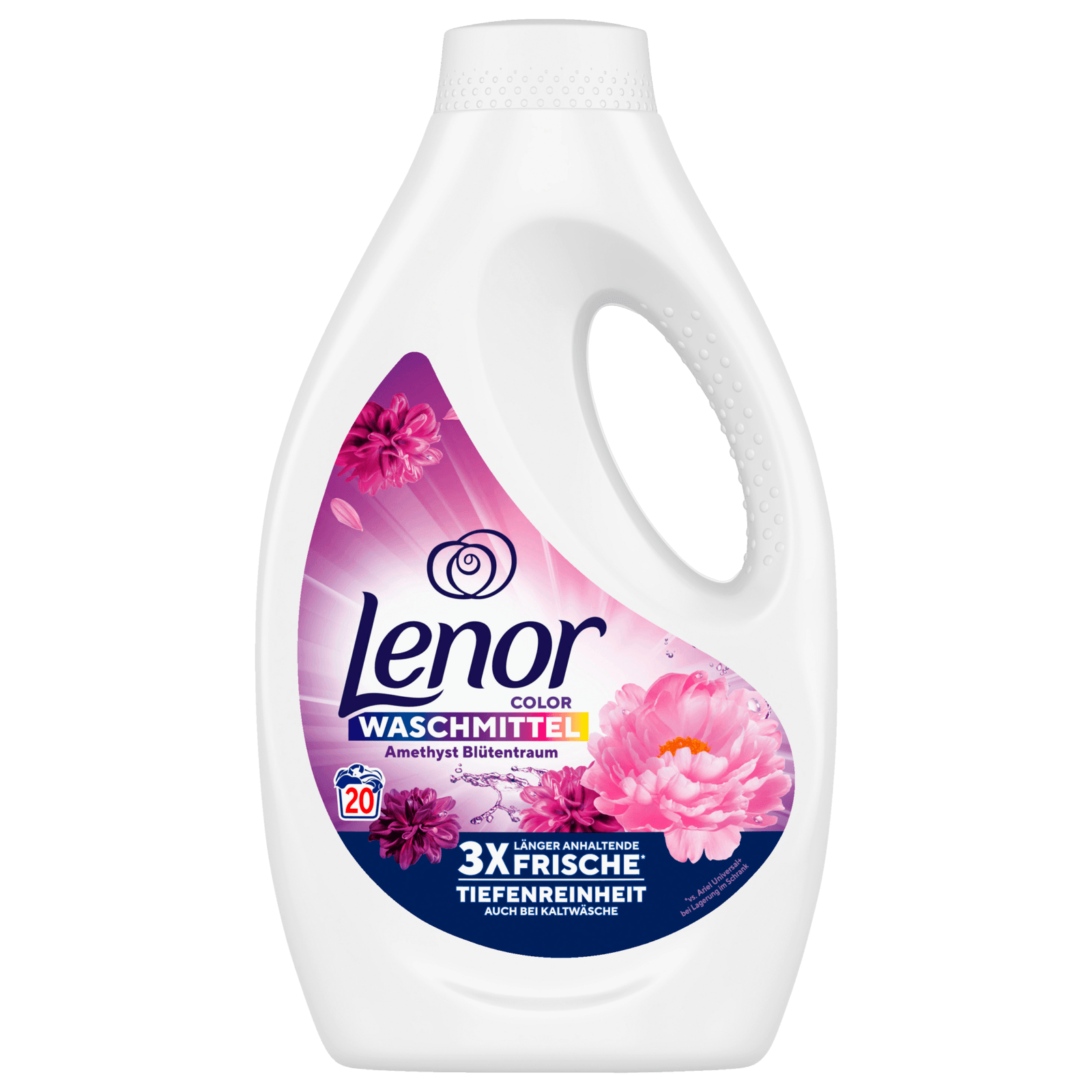 Lenor Colorwaschmittel Flüssig Amethyst Blütentraum 1l, 20WL