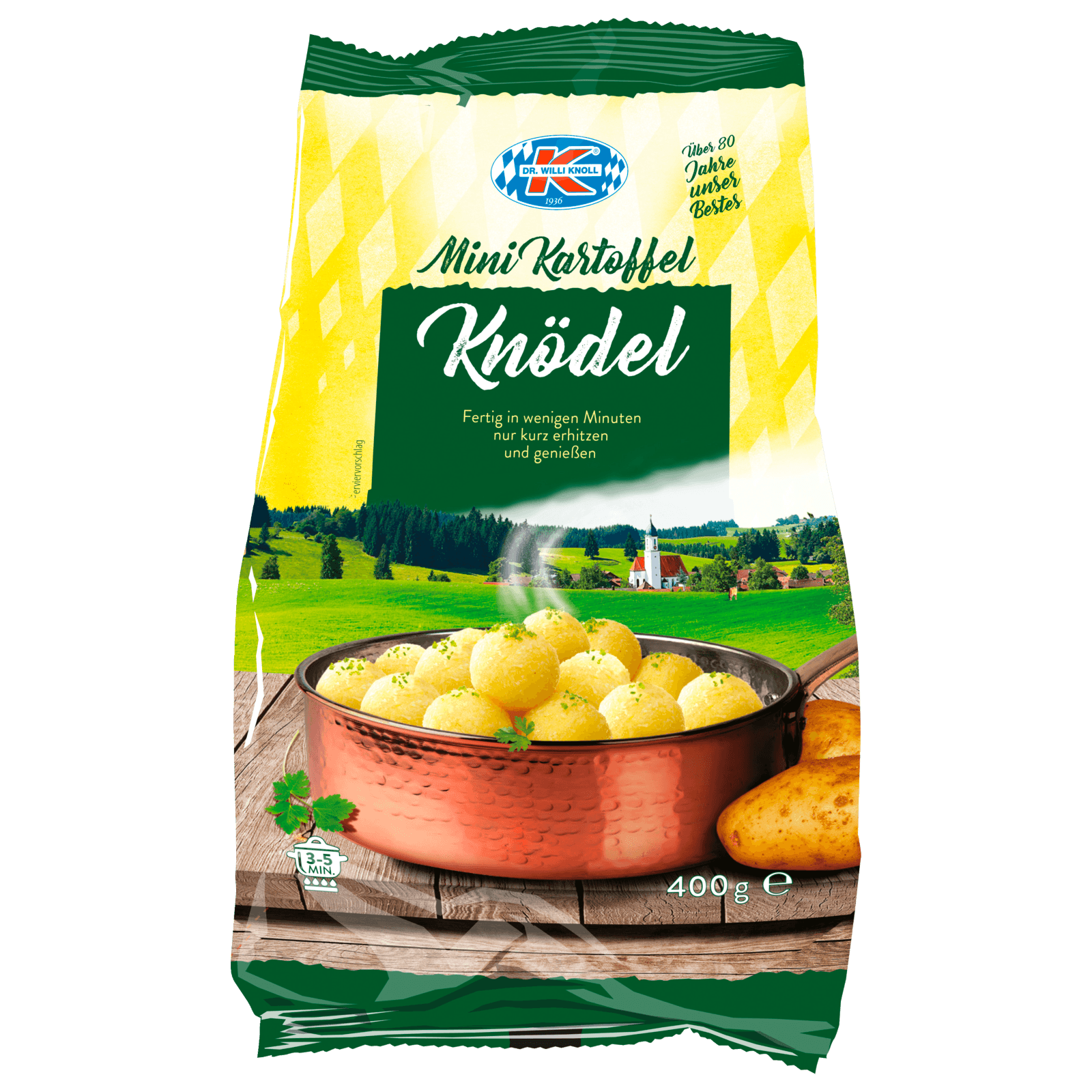 Dr. Willi Knoll Mini Kartoffel Knödel 400g