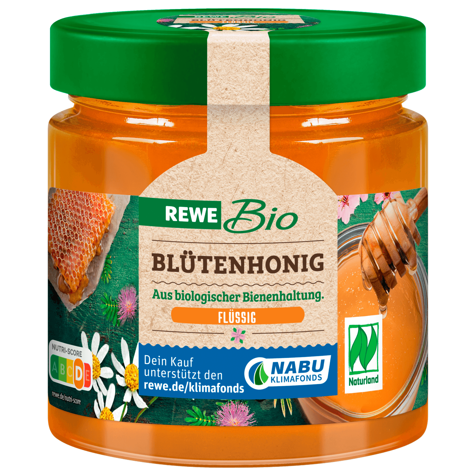 REWE Bio Blütenhonig Flüssig 500g