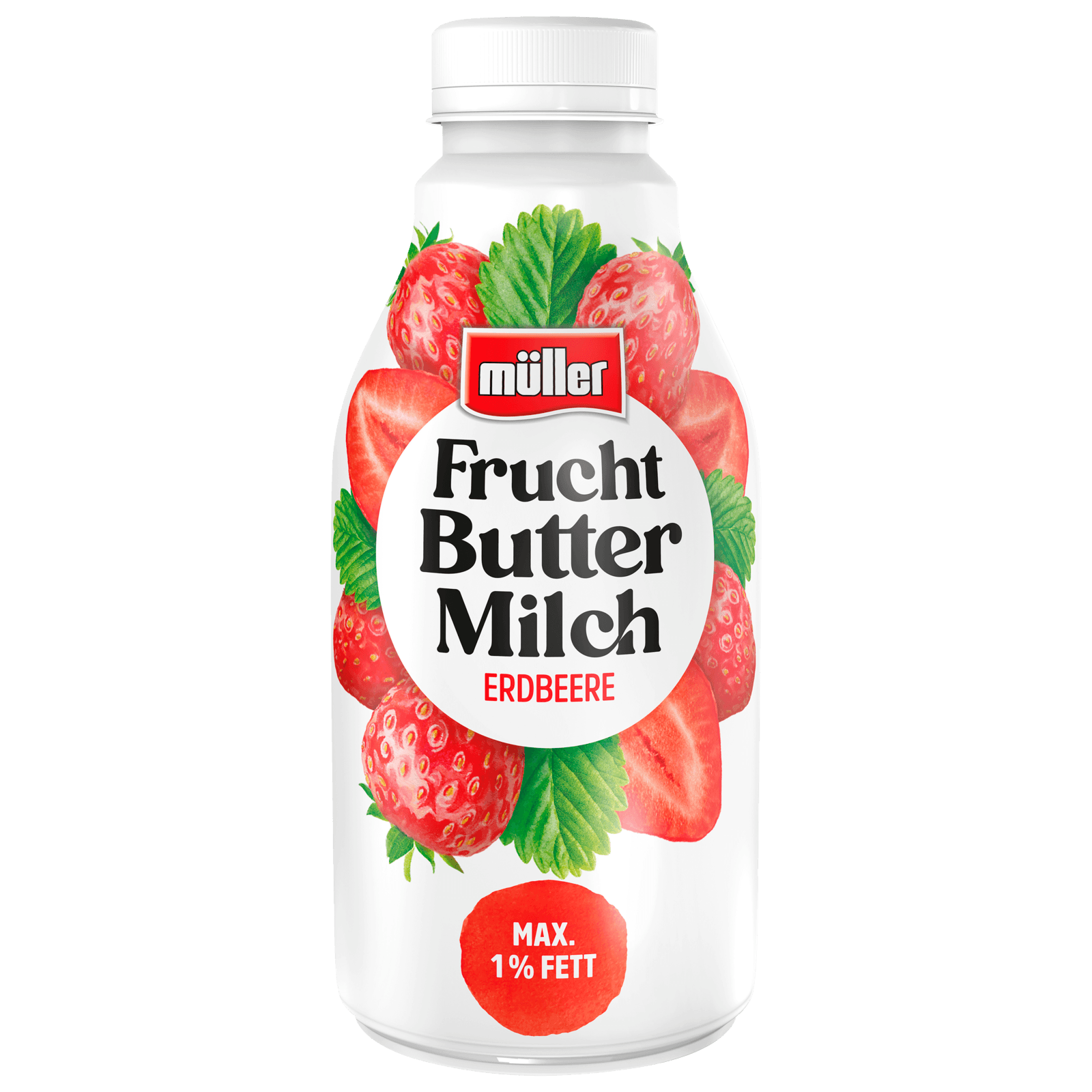 Müller Fruchtbuttermilch Erdbeere 500g