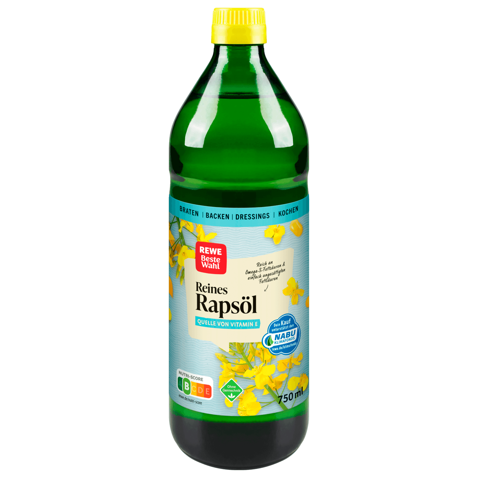 REWE Beste Wahl Reines Rapsöl 750ml