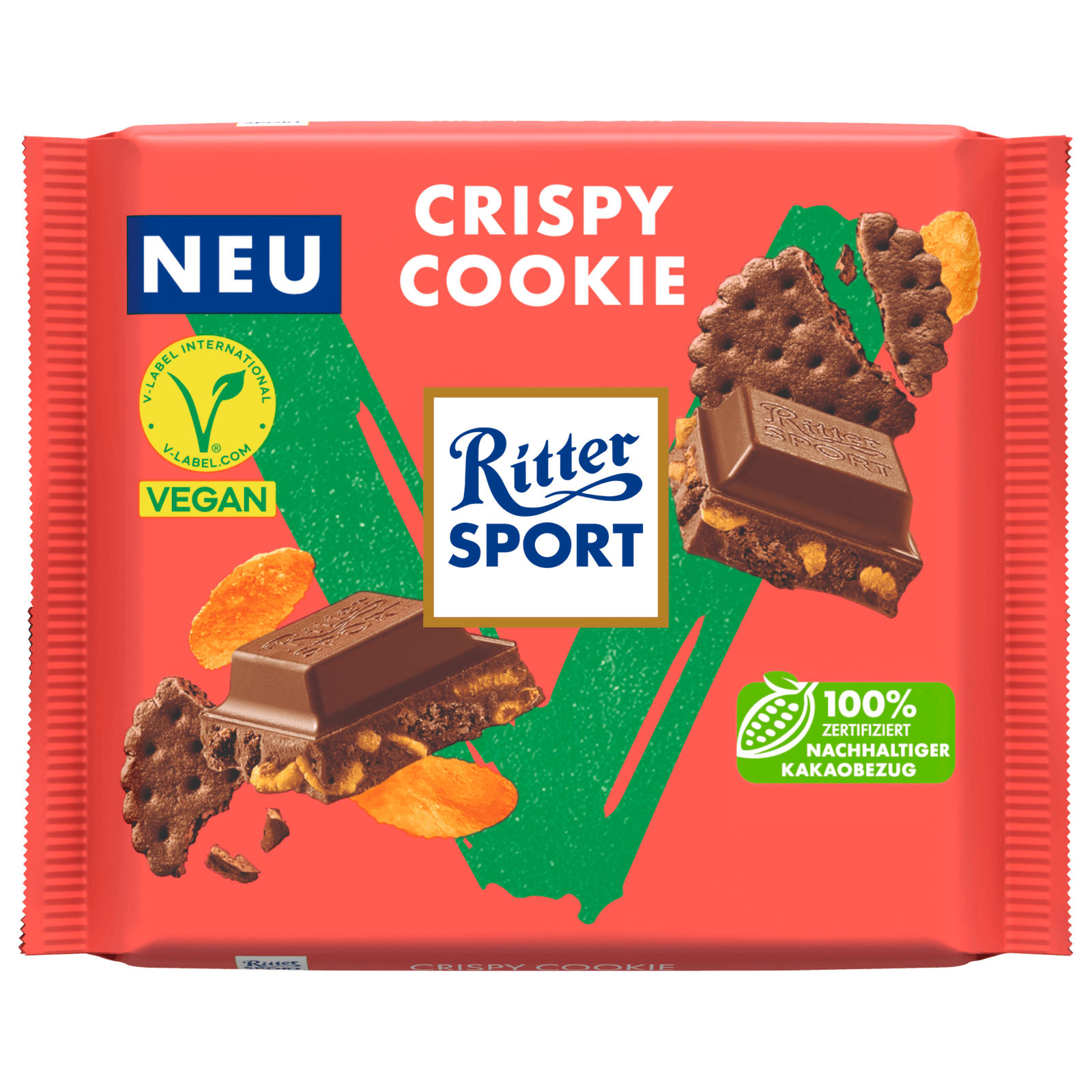 Ritter Sport Crispy Cookie vegan 100g