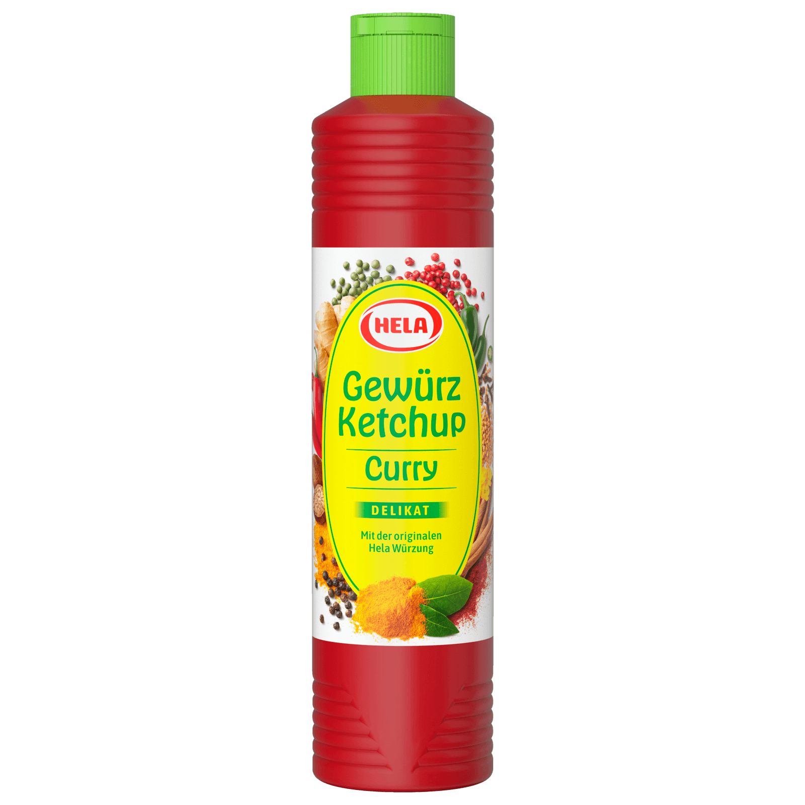 Hela Gewürzketchup Curry Delikat 800ml