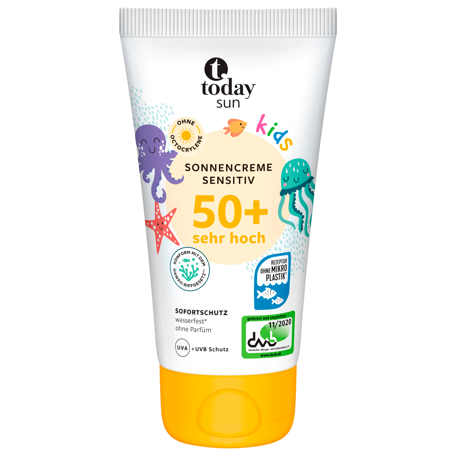 Today Sun Kids Sonnencreme Sensitiv LSF 50+ 150ml