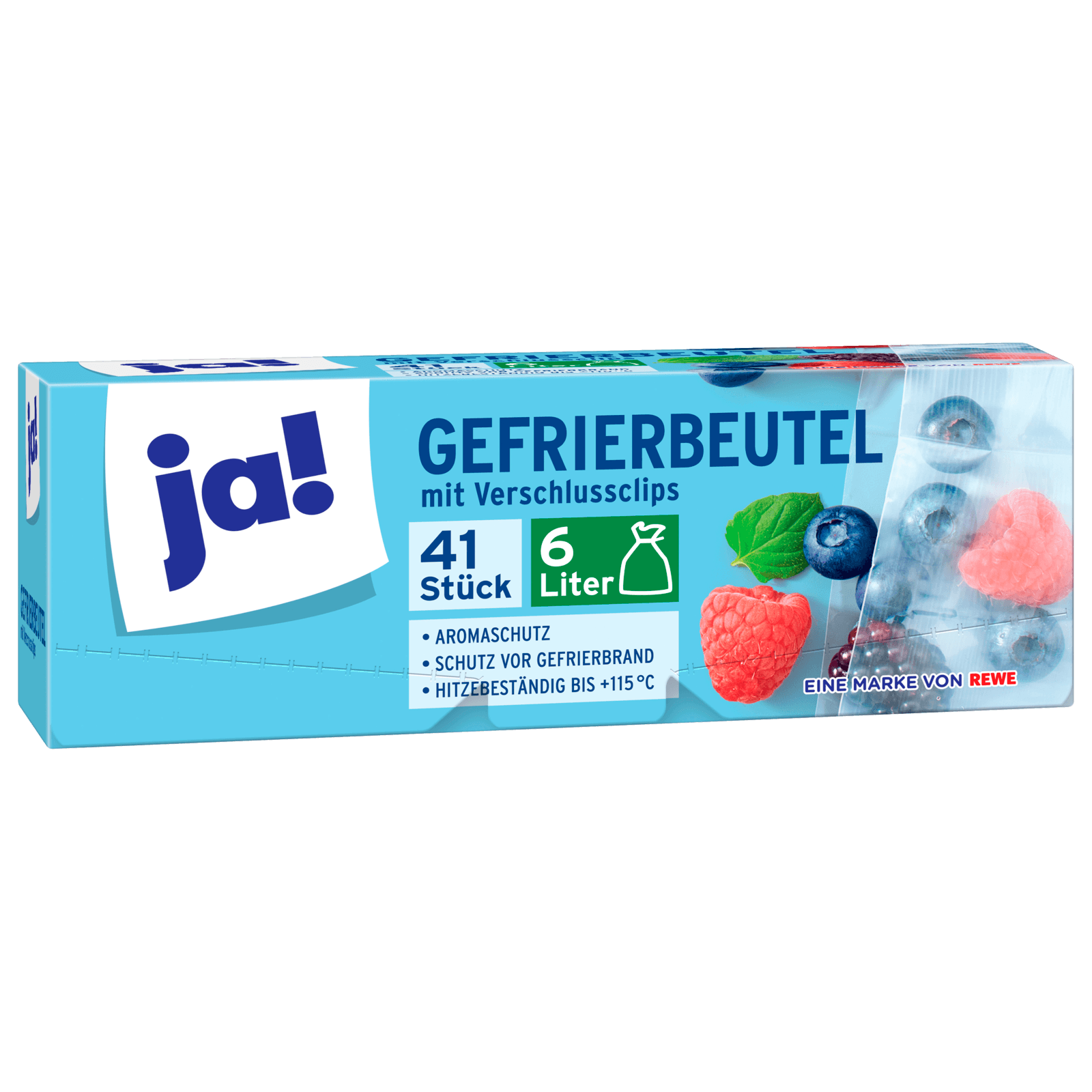 ja! Gefrierbeutel 6l 41 Stück