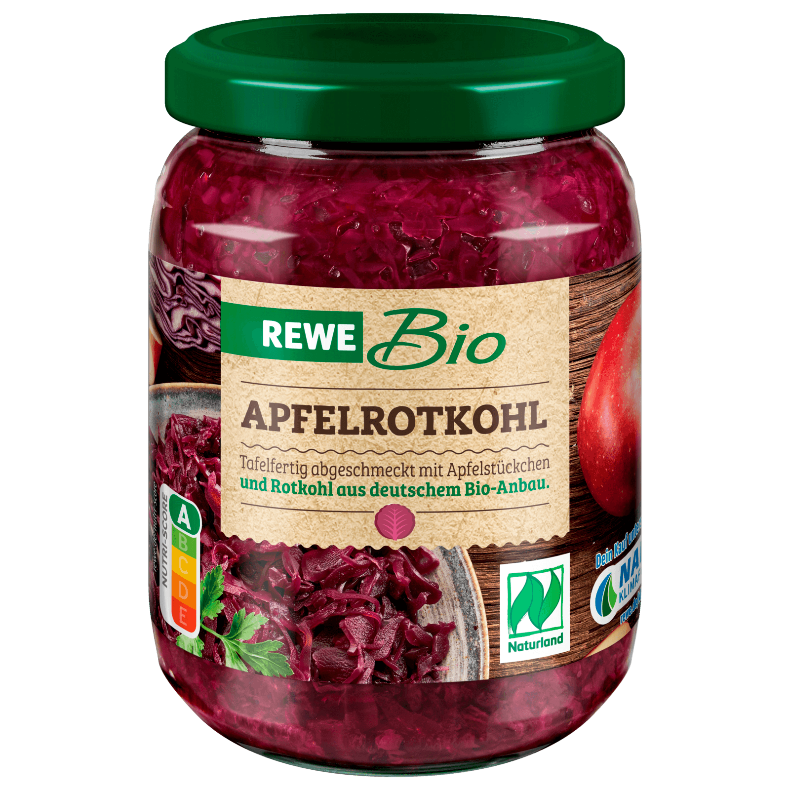 REWE Bio Apfelrotkohl 680g