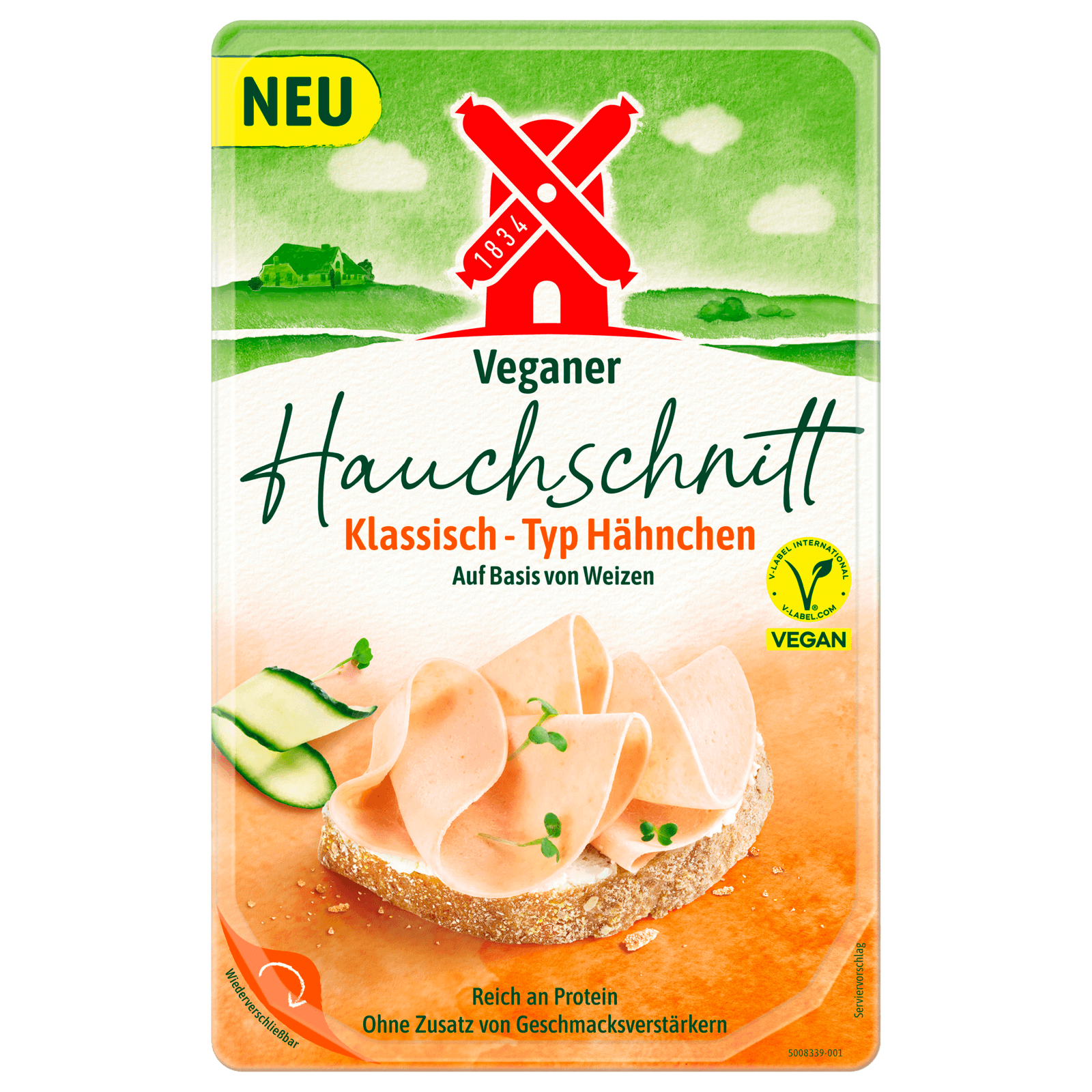 Rügenwalder Mühle Veganer Hauchschnitt Typ Hähnchen 70g bei REWE online  bestellen!