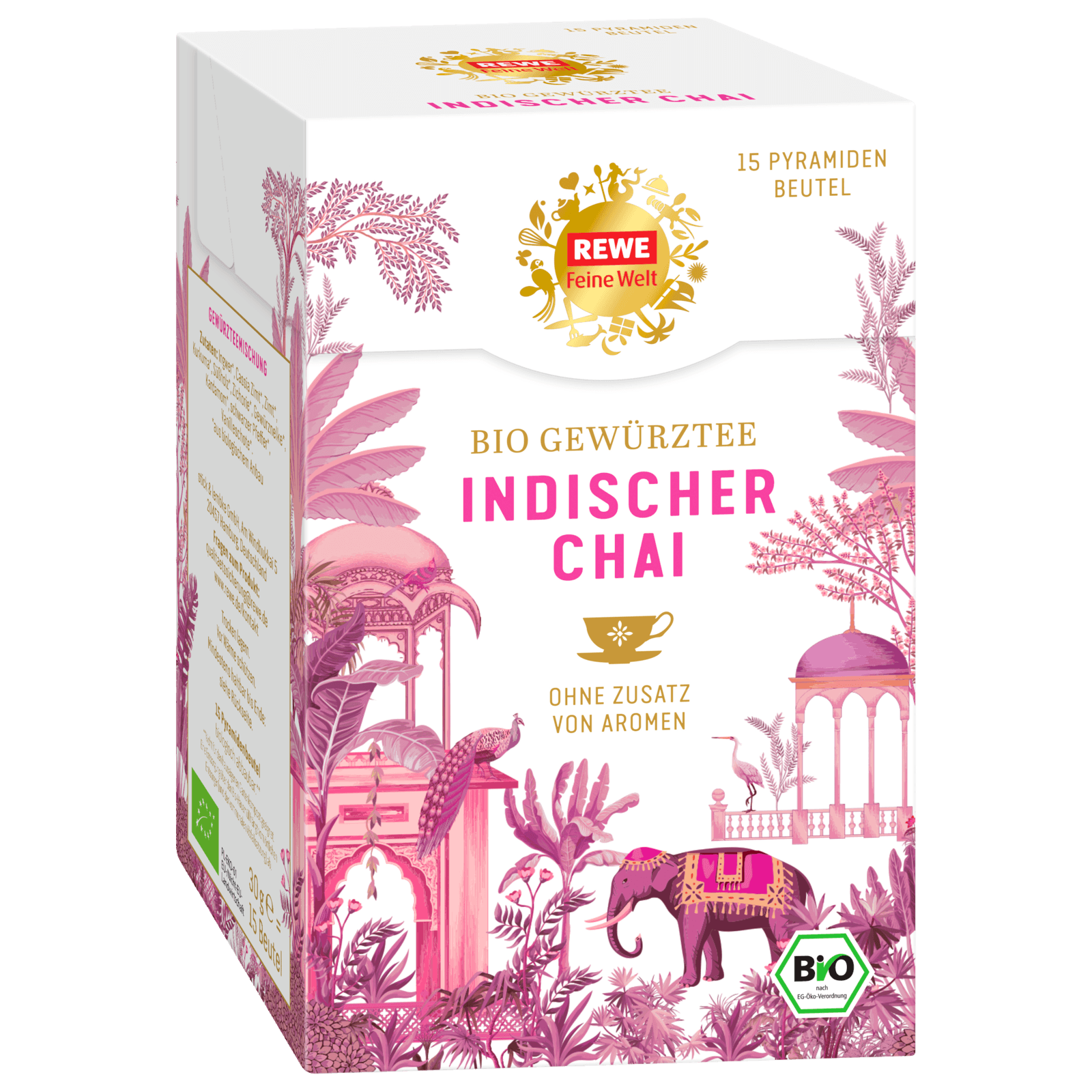 REWE Feine Welt Bio Gewürztee Indischer Chai 30g, 15 Beutel