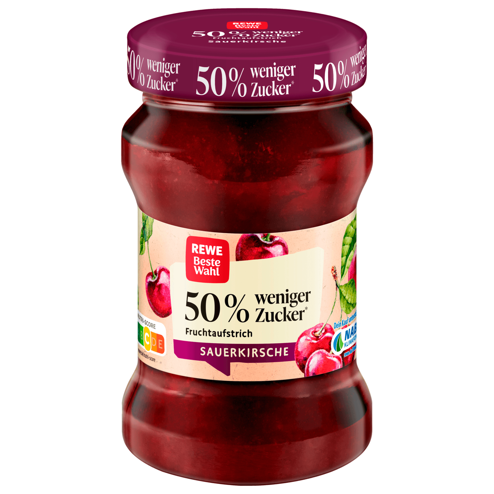 REWE Beste Wahl Fruchtaufstrich Sauerkirsche 300g