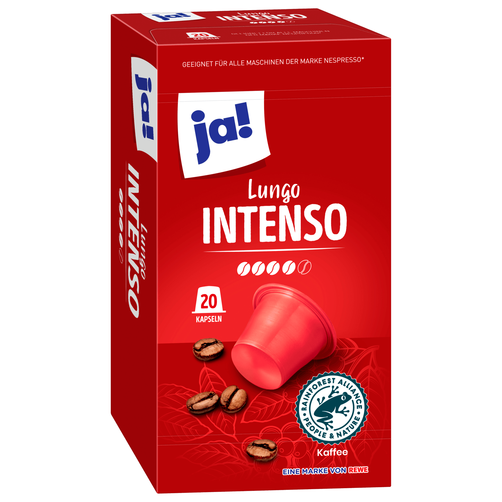 ja! Lungo Intenso 20 Kapseln, 100g