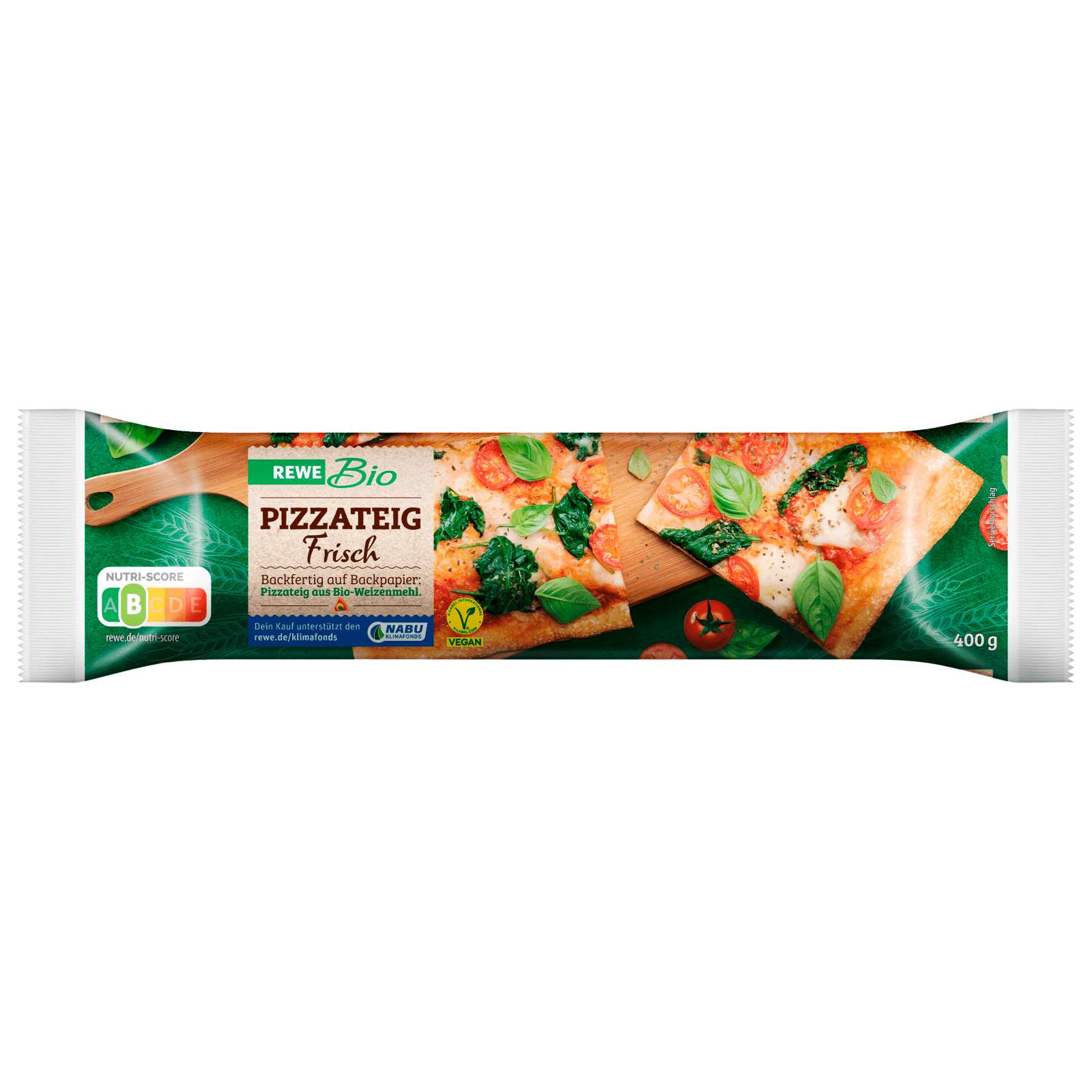 REWE Bio Pizzateig frisch vegan 400g