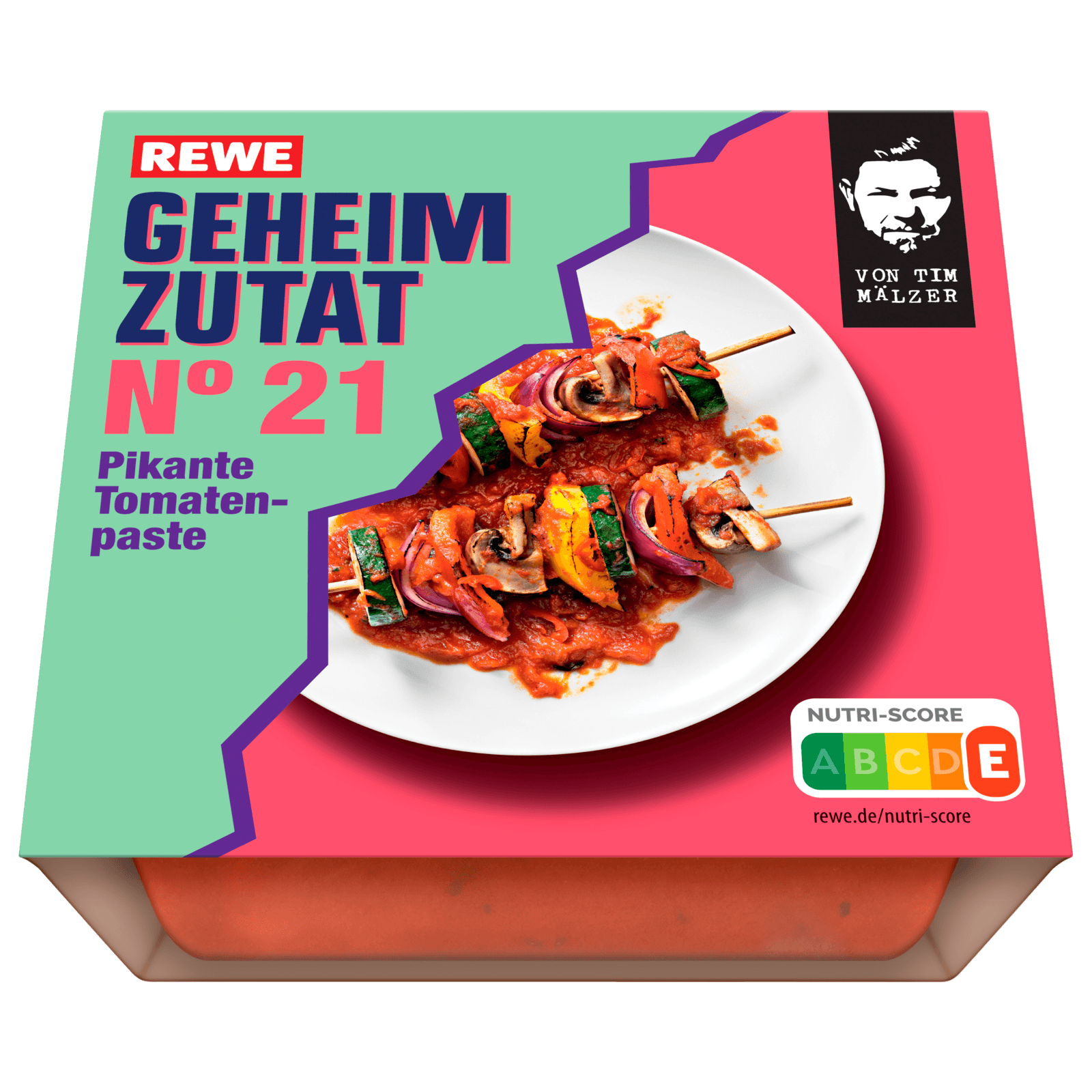 REWE Geheimzutat N°21 Pikante Tomatenpaste von Tim Mälzer 80ml