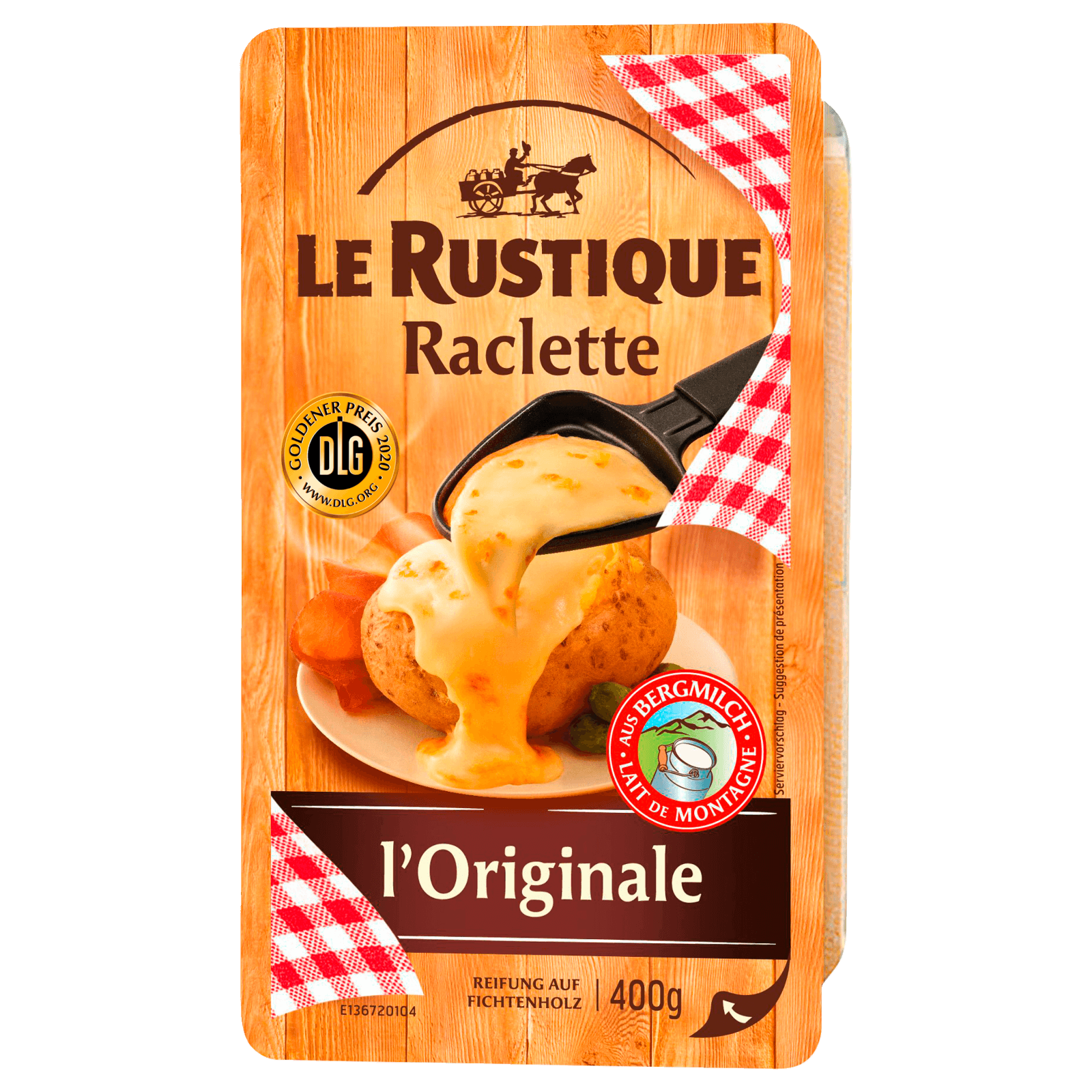 Le Rustique Raclette Scheiben 400g