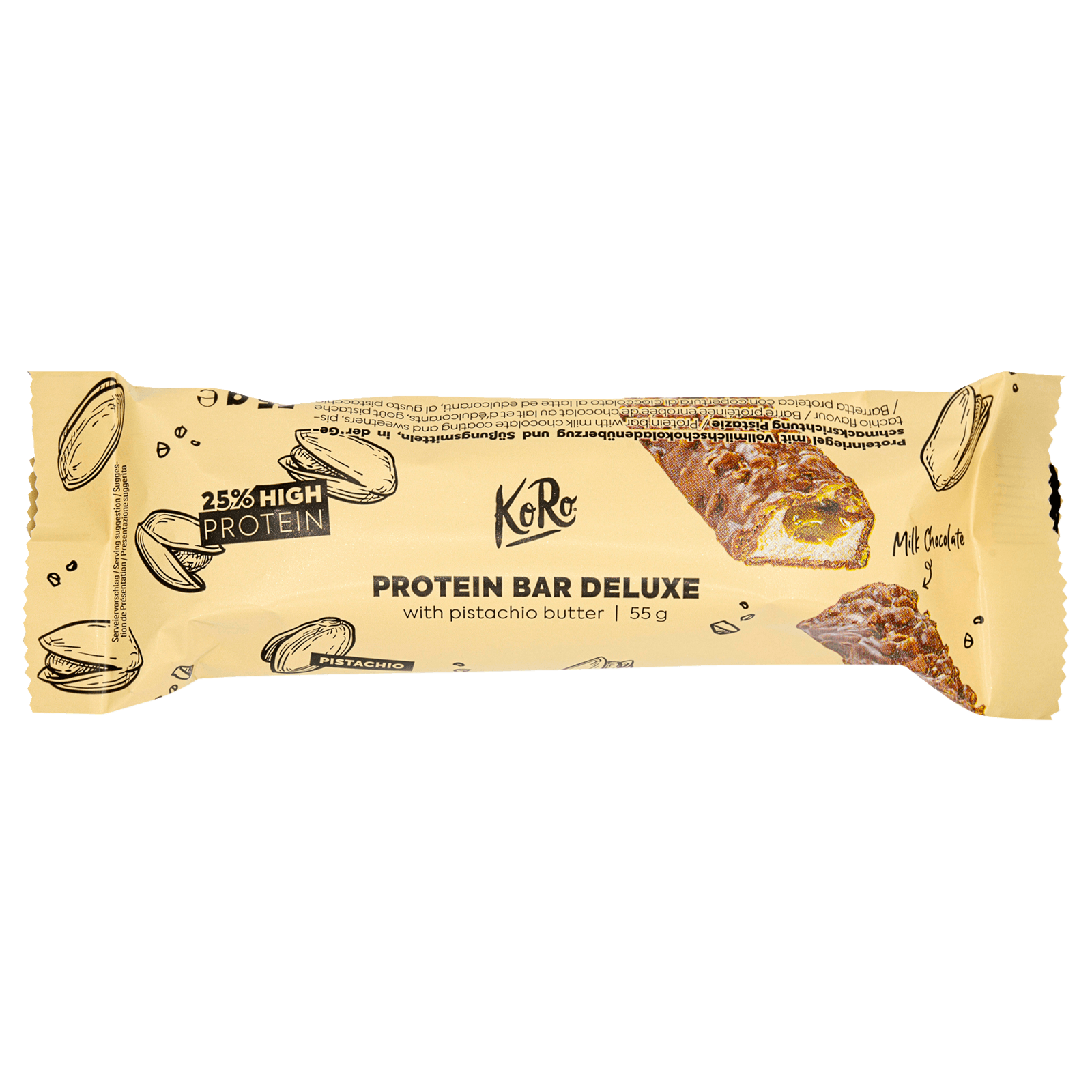 KoRo Protein Bar Deluxe mit Pistazienbutter 55g