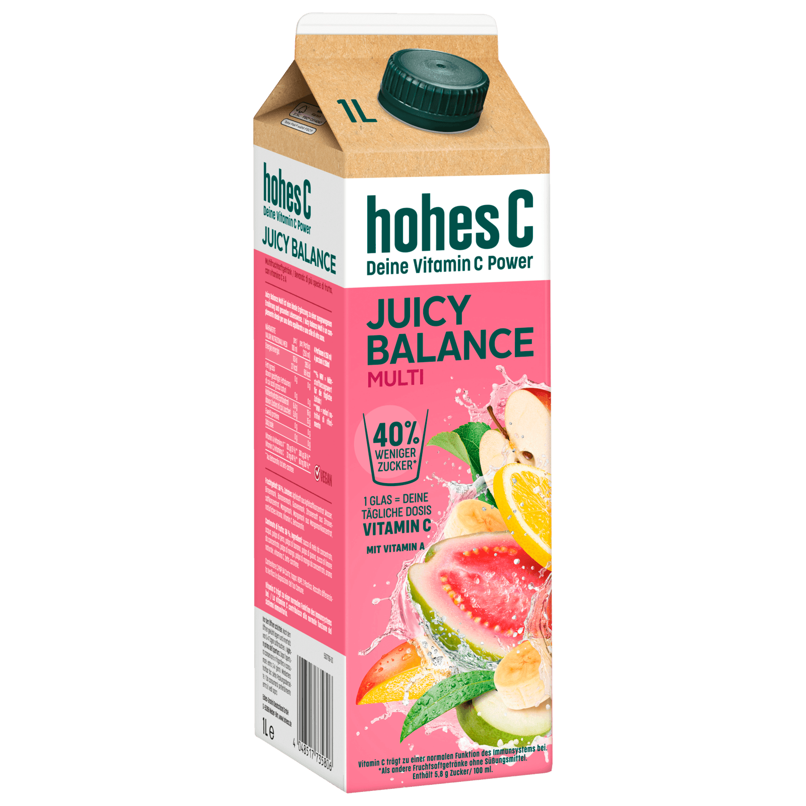 Hohes C Juicy Balance Multi 1l bei REWE online bestellen!