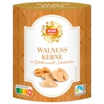 REWE Feine Welt Walnusskerne in Goldkaramell-Schokolade 125g