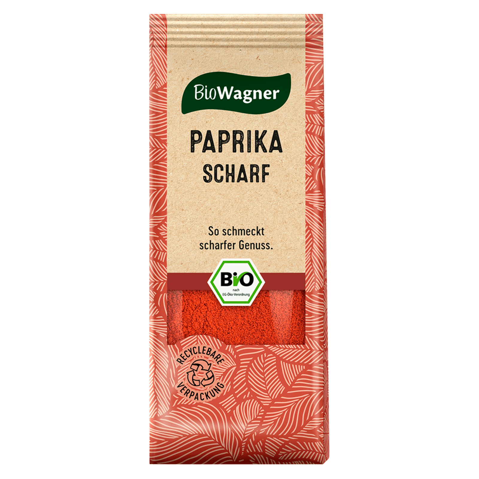 BioWagner Bio Paprika Scharf 50g