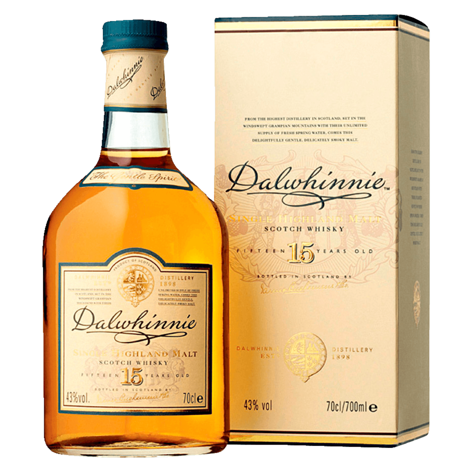 Dalwhinnie Highland Malt Scotch Whisky 15 years 0,7l bei REWE online  bestellen!