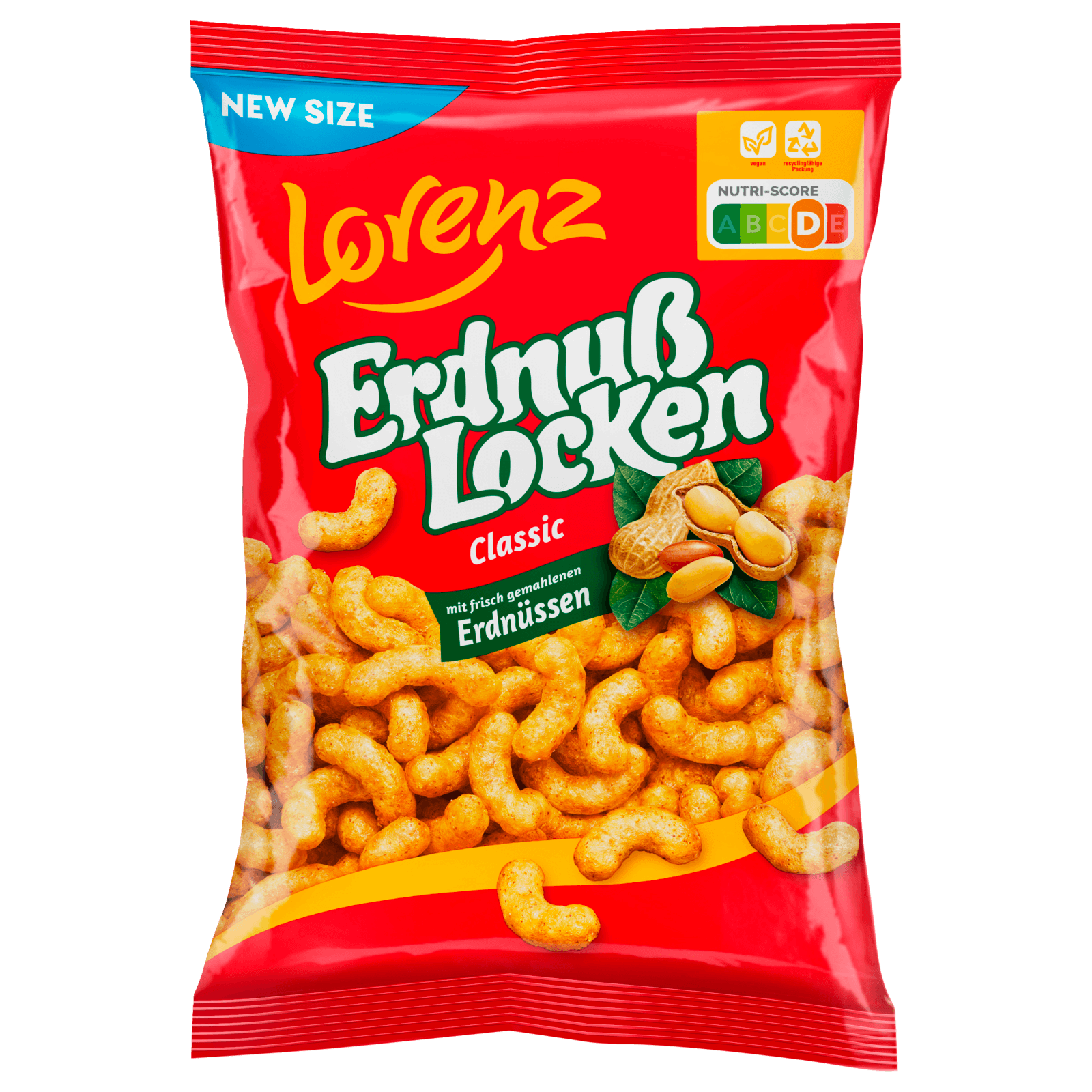 Lorenz Erdnuss Locken Classic 175g