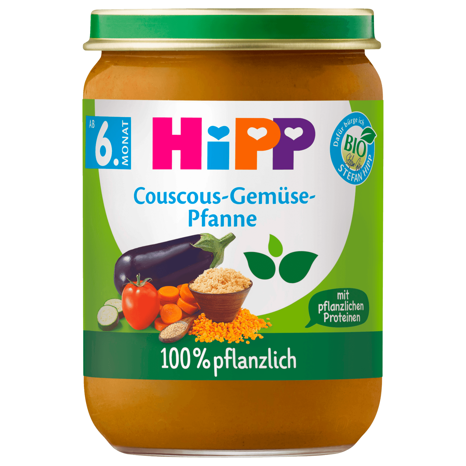 Hipp Bio Couscous Gemüse Pfanne vegan 190g