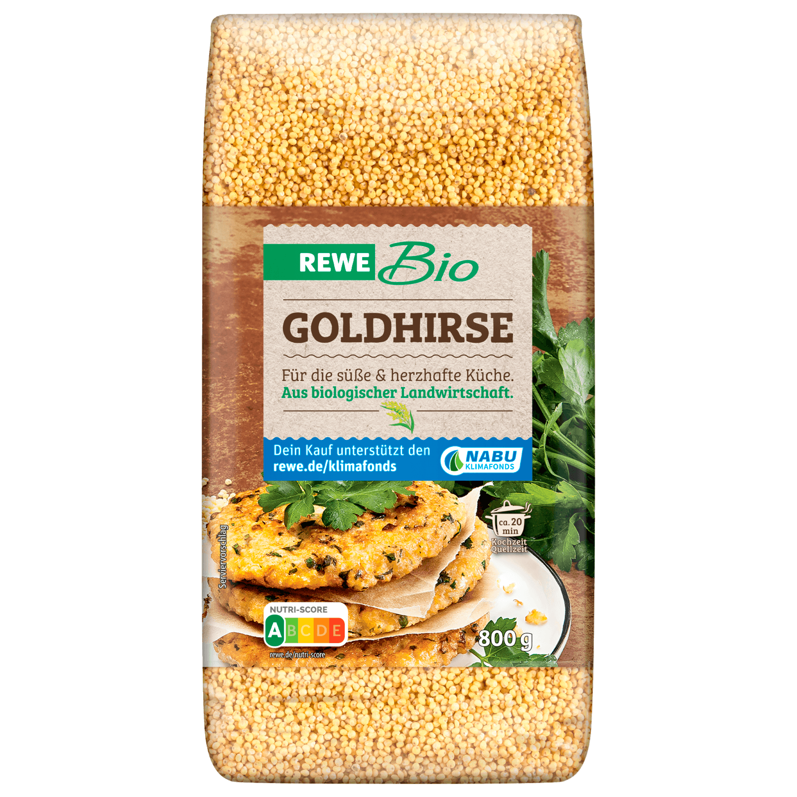 REWE Bio Goldhirse 800g