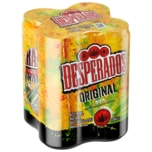 Desperados Bier mit Tequila Aroma 4x0,33l