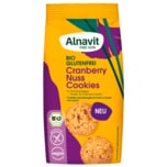 Alnavit Bio Cranberry Nuss Cookies glutenfrei vegan 125g