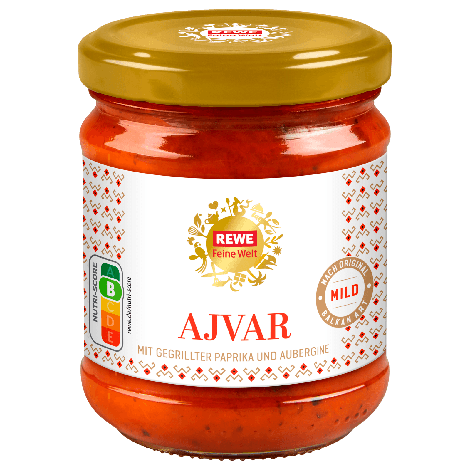 REWE Feine Welt Ajvar mild 212ml