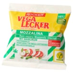 Rücker Vega Lecker Mozzalina mit Basilikum vegan 100g